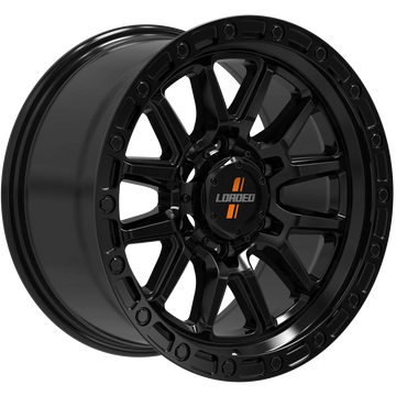 Loaded Stockton Wheels in Satin Black
